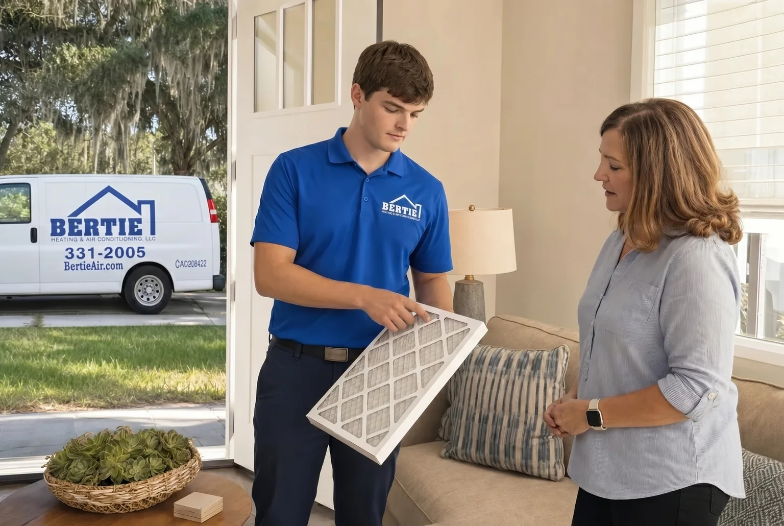 Indoor Air Quality in Gainesville, FL by Bertie Air